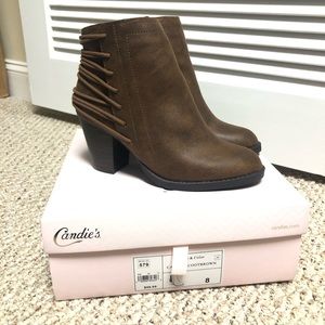 Candies Brown Booties
